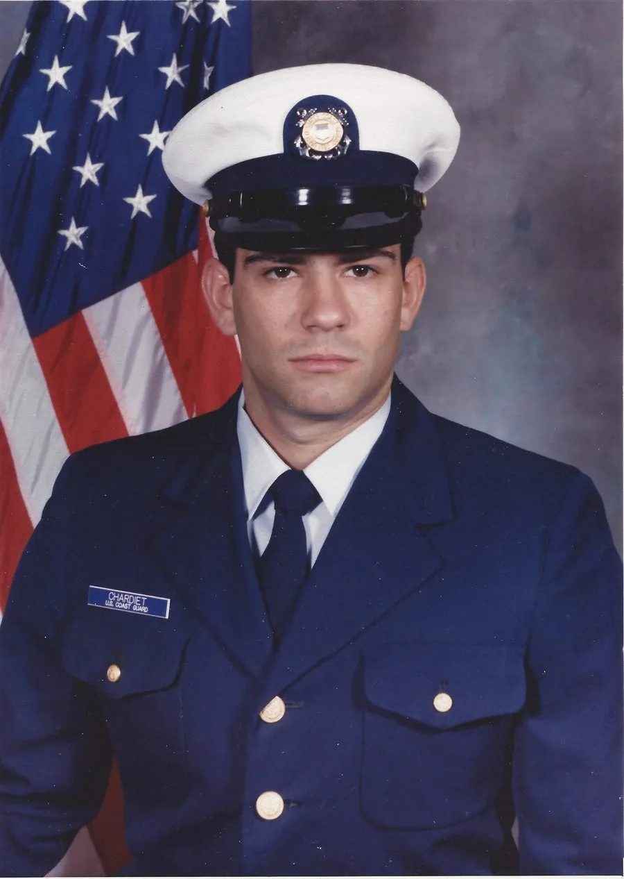U.S. Coast Guard dress uniform portrait